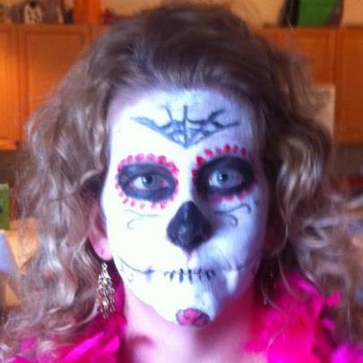 Sugar Skull Costume / Makeup