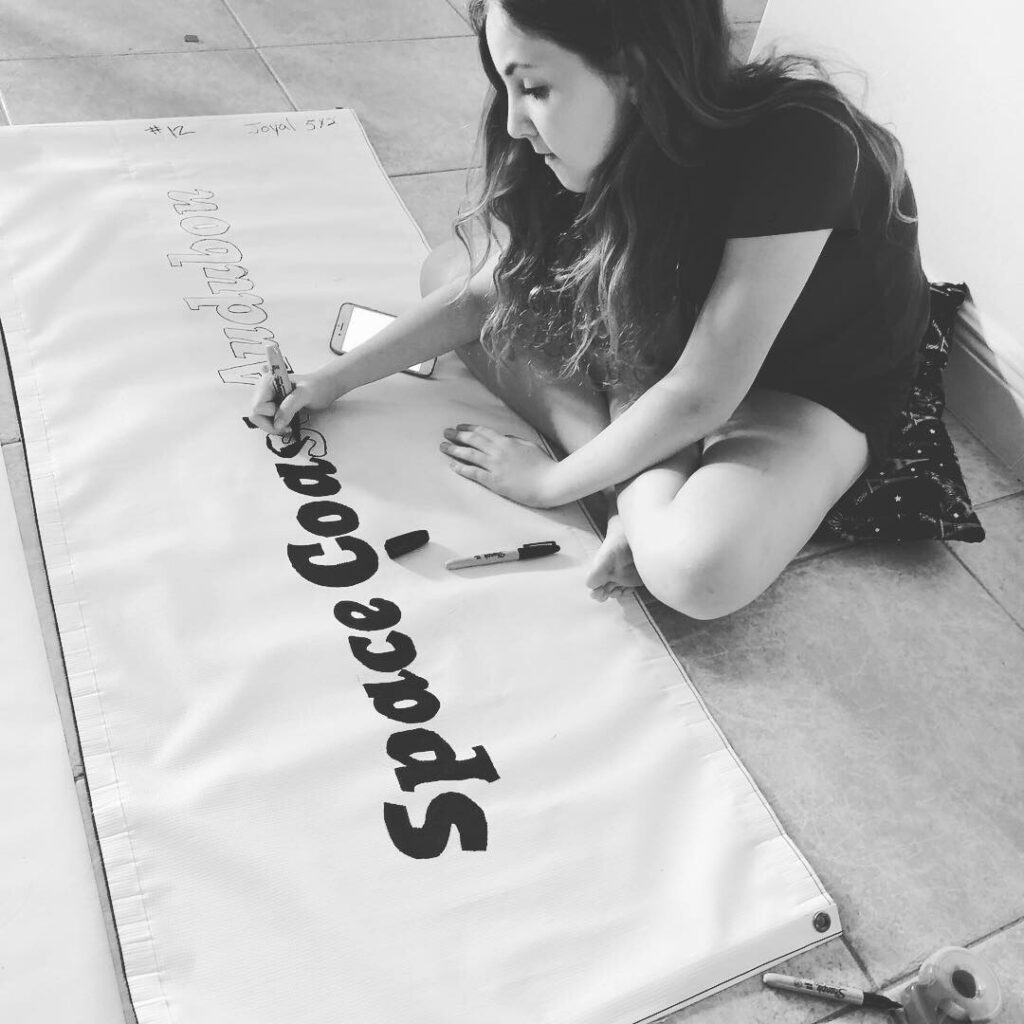 Designing Upcycled Vinyl Banners