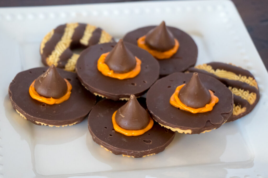 Witch's hat cookies