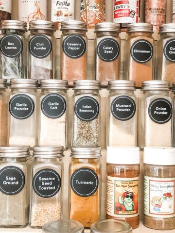 DIY Spice Shelf