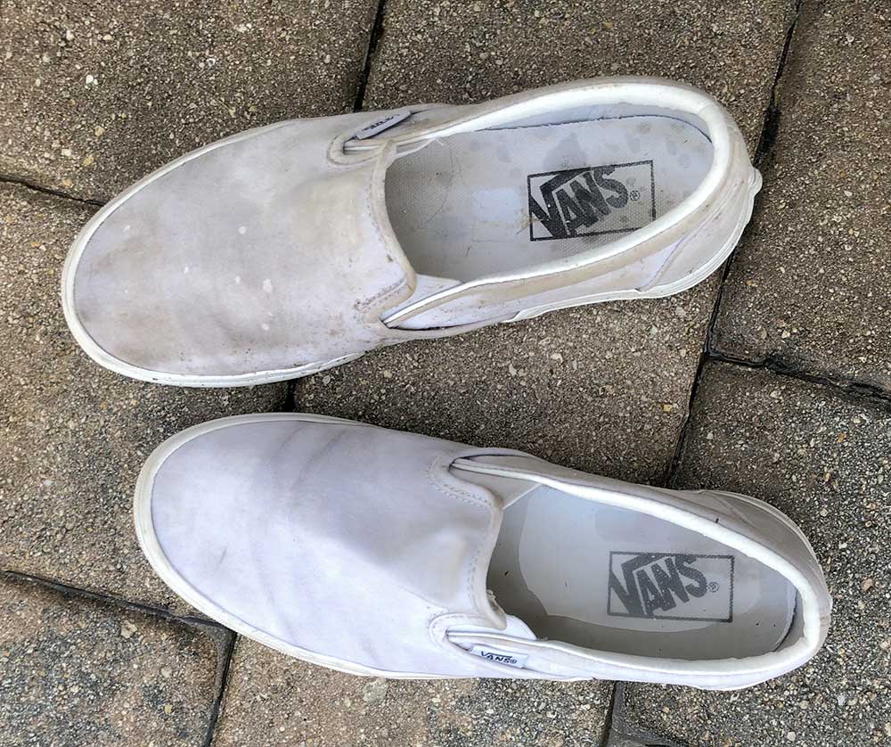 can you wash vans