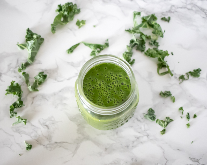 Pear, Banana, and Spinach Smoothie