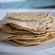 homemade flour tortillas