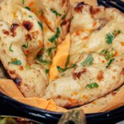 Homemade Naan with Stout Beer