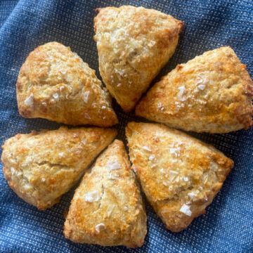 Garam masala cheese scones