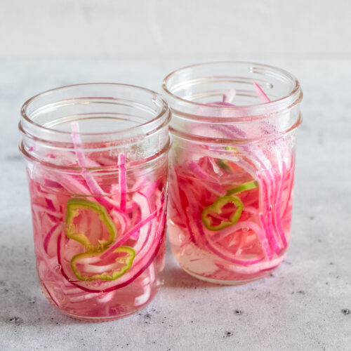 Pickled red onions mexican discount