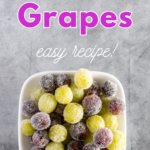 Candied Grapes Recipe