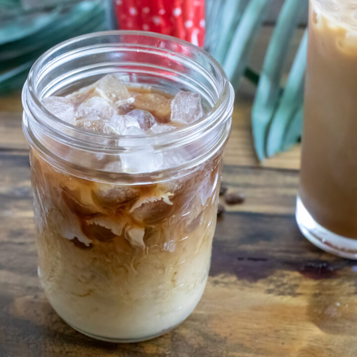 ChickfilA Iced Coffee Recipe with Option for Vanilla